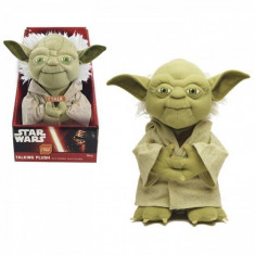 Mascota de plus Maestrul Yoda, 22 cm, sunete foto