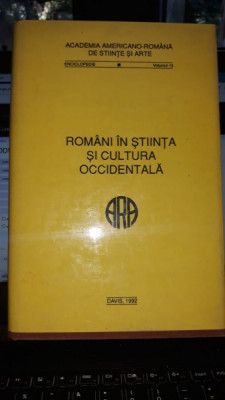 Romani in Stiinta si Cultura Occidentala - Dr.Ion Manea (volumul 13) foto