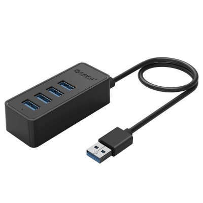 Hub USB 3.0 4 Port USB cablu de date 30cm Orico W5P-U3 foto