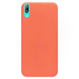 Husa HUAWEI Y7 2019 - Silicone Cover (Portocaliu)