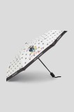 Karl Lagerfeld umbrela KL X DISNEY culoarea alb, A3W50096