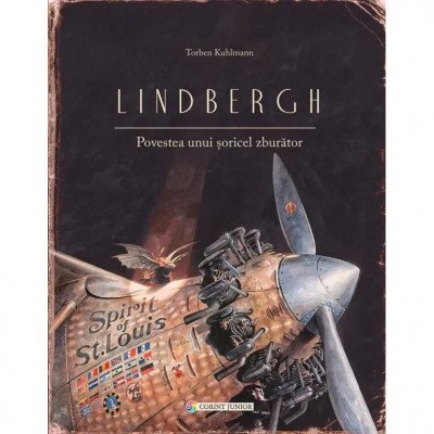 Lindbergh. Povestea unui soricel zburator PlayLearn Toys foto