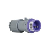 Stecher industrial fisa CEE 2 poli 24V 16A IP44, METE