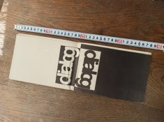 DIALOG, CCA 1975 * APARITIE EDITORIALA, CU SI DESPRE ARHITECTURA, TIRAJ MIC !