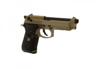 Replica pistol M9 A1 Full Metal gas GBB WE Desert foto