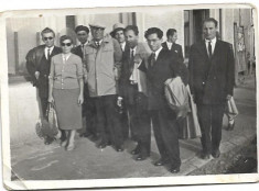 B1403 Filarmonica Ploiesti la Buzau 1959 poza veche foto