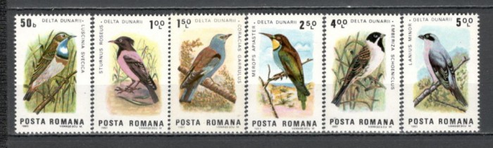 Romania.1983 Pasari din Delta Dunarii YR.763