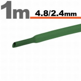Tub Termocontractibil Verde 4,8 / 2,4 mm