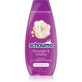 Schwarzkopf Schauma Strength &amp; Vitality sampon fortifiant pentru par fin 400 ml