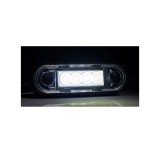 Cumpara ieftin Lampa gabarit 84x27, Slim, 4 LED-uri, 2 garnituri, montare bullbar, alba, FRISTOM