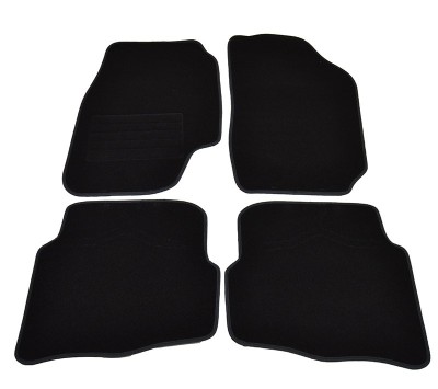 Covorase mocheta Seat IBIZA 3/2002-5/2008 Negru, set de 4 bucati Kft Auto foto