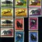 233-RUANDA URUNDI 1959-Fauna-Animale -Serie completa de 12 timbre nestamp MNH