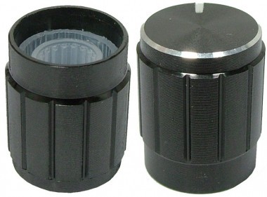 Buton 13mm negru