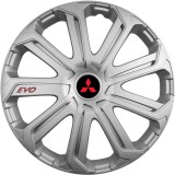 Cumpara ieftin Set 4 Capace Roti Evo Gri R15, Pentru Mitsubishi, Autohelix MSA