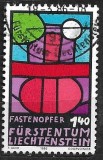 B1032 - Lichtenstein 1986 - Peinture stampilat ,serie completa