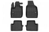 Manusi de cauciuc specifice potrivite pentru Fiat 500 II Electric dupa 2021, set de 4 piese, culoare neagra, cu garantie de 24 de luni Performance Aut