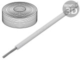 Cablu FEP 1x1.5mm&sup2; Alb - HELUFLON&reg;