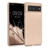Husa kwmobile pentru Google Pixel 6, Silicon, Crem, 55783.66, Carcasa