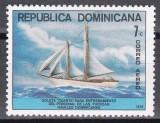 Dominicană 1978 - Ziua Marinei - Goleta &bdquo;Duarte&rdquo;, MNH