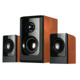 Boxe serioux 2.1 soundboost ht2100c 16w rms culoare lemn de cires