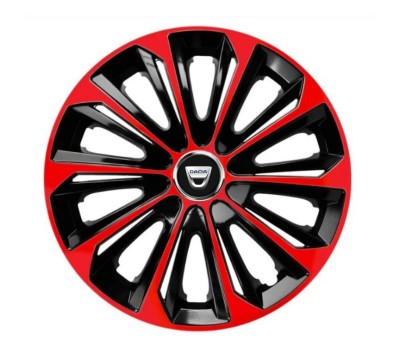 Set 4 capace roti Extra Strong Red R16 pentru gama auto Dacia foto