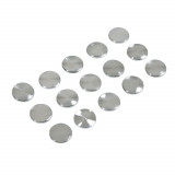 Cumpara ieftin Ornament Decorativ Lampa Decor Studs, Crom, 15 buc