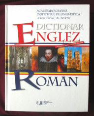 DICTIONAR ENGLEZ - ROMAN, Ed. II, Redactor resp. Prof. Dr. Leon Levitchi, 2010 foto