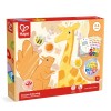 Kit desene cu creioane cerate pentru copii - 18 piese, Hape