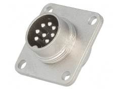Conector M16 Soclu Lipire 8 PIN 5A 100V IP65/IP67