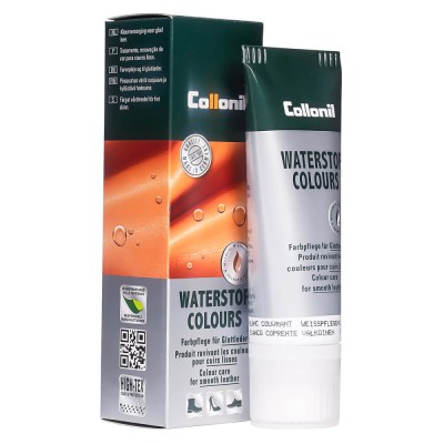 Crema de pantofi cu ulei de migdale Collonil Waterstop Colours, 75 ml, weisspflegend foto