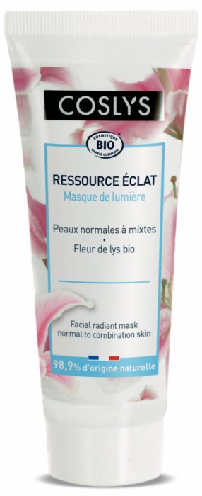 Masca BIO iluminatoare ten normal si mixt, cu extract de crin Coslys