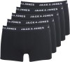 Boxeri Barbati Jack &amp; Jones, Set 5 Bucati, Negru, Bumbac/Elastan, Marimea S - Outlet