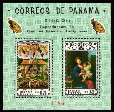 PANAMA, PICTURI - BLOCURI PERF./IMPERF. MNH (2 FOTO) foto
