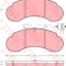 Set placute frana,frana disc MERCEDES G-CLASS (W461) (1990 - 2016) TRW GDB950