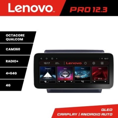 Navigatie Isuzu DMAX 2020- K-DMAX20 Lenovo PRO 4+64 12.3 inch qled android 4G DSP gps internet Co CarStore Technology foto