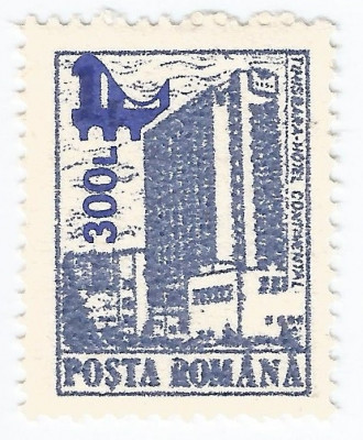 Romania, LP 1527/2000, Hoteluri si cabane 1991 - supratipar &amp;quot;pod&amp;quot;, MNH foto