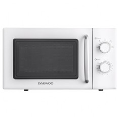 Cuptor cu microunde Daewoo 20L, 700W, control mecanic, alb