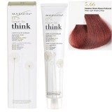 Castaniu roscat intens 5.66 Vopsea fara Amoniac cu ulei de argan Think Maxxelle 100 ML