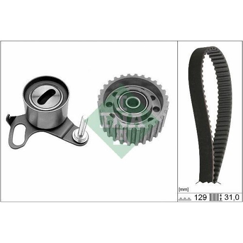 Kit curea distributie Toyota Hiace 4 Box (H1), Hiace 4 Bus (H1), Hilux 5 Pick-Up (N), Hilux 6 Pick-Up (N1), Land Cruiser (J7), Land Cruiser Hardtop (