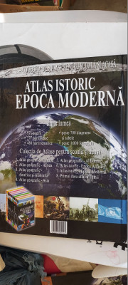 ATLAS ISTORIC- EPOCA MODERNA foto