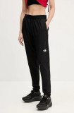 The North Face pantaloni sport Flex femei, culoarea negru, neted, NF0A8BF1JK31