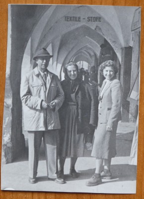 Gheorghe Dinu ( Stephan Roll ), Medi Dinu si Maria Constantin la Bistrita foto