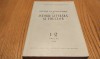 STUDII SI CERCETARI DE ISTORIE LITERARA SI FOLCLOR- Anul XII, 1963, nr.1-2, 381p, Alta editura