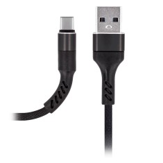 Cablu Date si Incarcare USB la USB Type-C MaXlife MXUC-01, 1 m, Negru