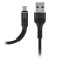 Cablu Date si Incarcare USB la USB Type-C MaXlife MXUC-01, 1 m, Negru
