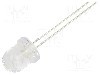 Dioda LED, 8mm, verde, 72000...85000mcd, 30mA, 2,9...3,4V, OPTOSUPPLY - OSG5GP8131A