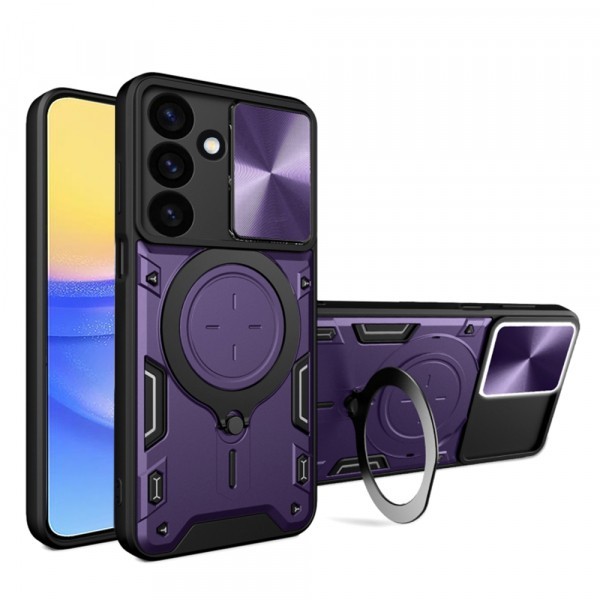 Husa pentru Samsung Galaxy A16 5G A166 / A16 4G A165, Techsuit, CamGuard Pro, Mov