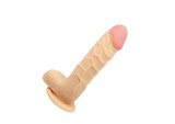 Dildo Clasic Cu Ventuza, Natural, 15 cm