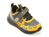 Cumpara ieftin Pantofi sport SKECHERS galbeni, SKECH TRACKS, din material textil
