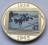 424. Moneda Gibraltar 1/2 crown 2019 (D-Day 75th Anniversary)